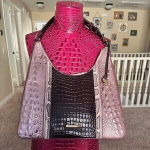 NWOT Brahmin Tabitha Shoulder Bag in Mellow Rose Jessamine